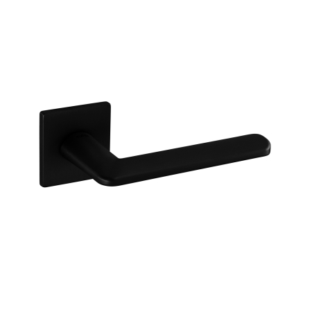 Manere PREMIUM - Mâner ELIPTICA 5SQ cu rozetă pătrată – Negru Mat