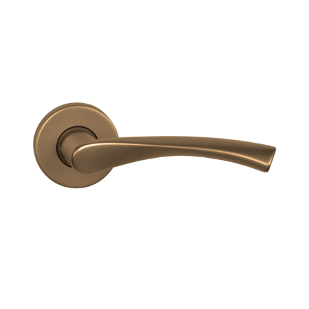 Manere Usi - Maner GALAXY ALU cu rozeta rotunda - Bronz Grafiat