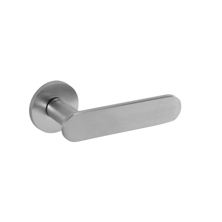 Manere PREMIUM - Mâner NELA 5S cu rozetă rotundă - Crom Satinat