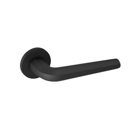 Manere PREMIUM - Mâner OCTOGON 5S cu rozetă rotundă - Titan