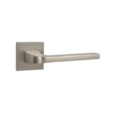Manere Usi - Mâner CARMEN LIGHT cu rozetă pătrată - Crom Satinat