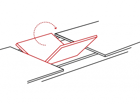 Masa Cortez Gri - Extensibila – l90 x h76 x L160-210 cm [6]