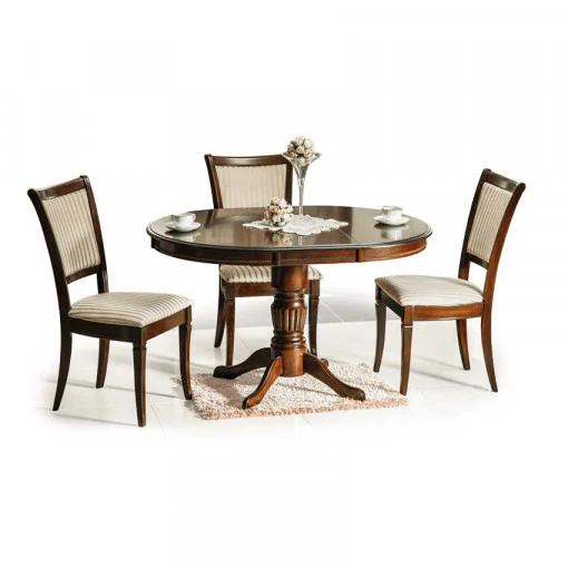 Mese - Masa extensibila maro MARGO, 90/125X90X75 cm