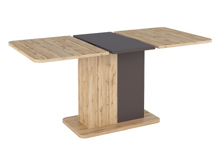 NOUTATI - Masa Extensibila Next Stejar/Maro  – l68 x h75 x L110-145 cm