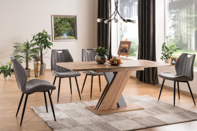 Mese si Scaune - Masa Exel - Extensibila –  L 140-180 x I 85 x H 76 cm