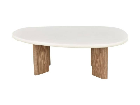 Mese - Masuta ALPEN 130x80xH42cm din MDF si microciment