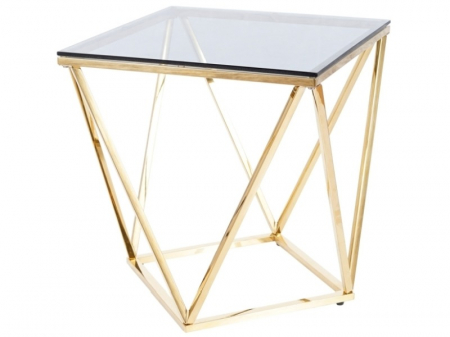Mese - Masuta cafea Silver B Aurie – H53