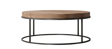Masute de cafea - Măsuță de Cafea AARON COFFEE ROUND - 90 W x 90 D x 37 H