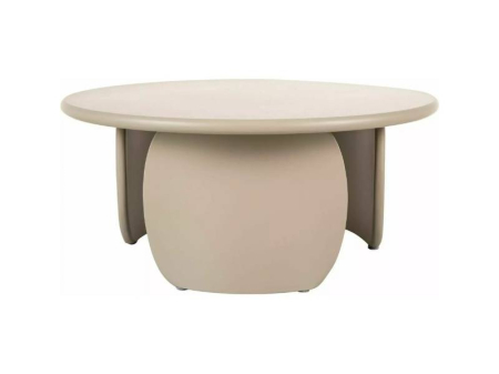 Mese - Masuta NOEMI 80xH35cm - DARK BEIGE din MDF