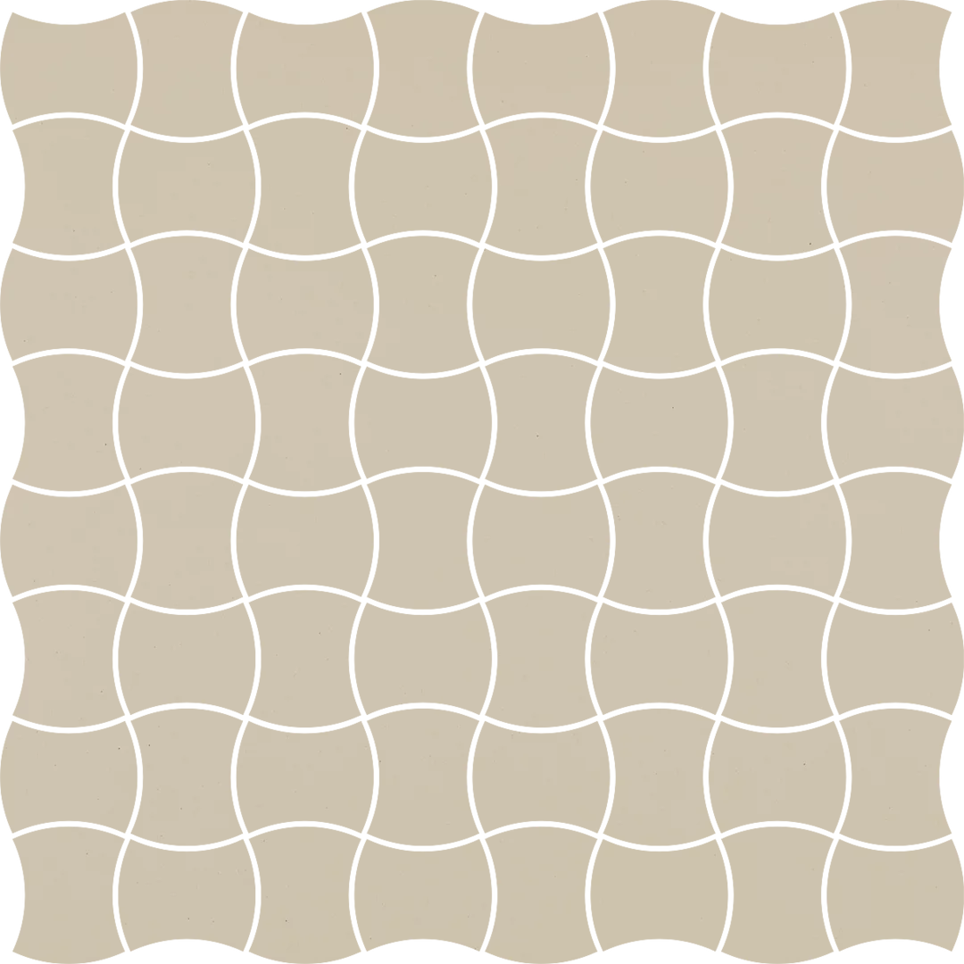 Gresie Mozaic - MODERNIZM BIANCO MOZAIC