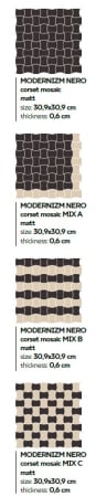 MODERNIZM NERO MOZAIC [5]