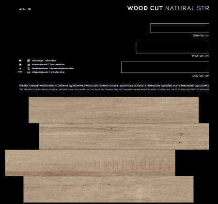 WOOD CUT NATURAL STR [1]