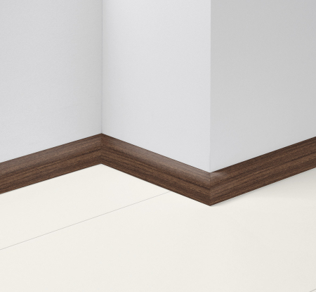 Plinta cu folie decor - Nuc D001