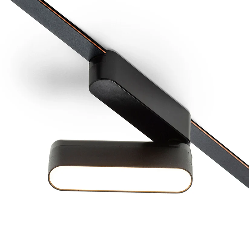 Corpuri de iluminat suspendate - OXONIA 11 cu funcție de înclinare – Lumină LED liniară pentru sisteme VEGA & WAVE 24V