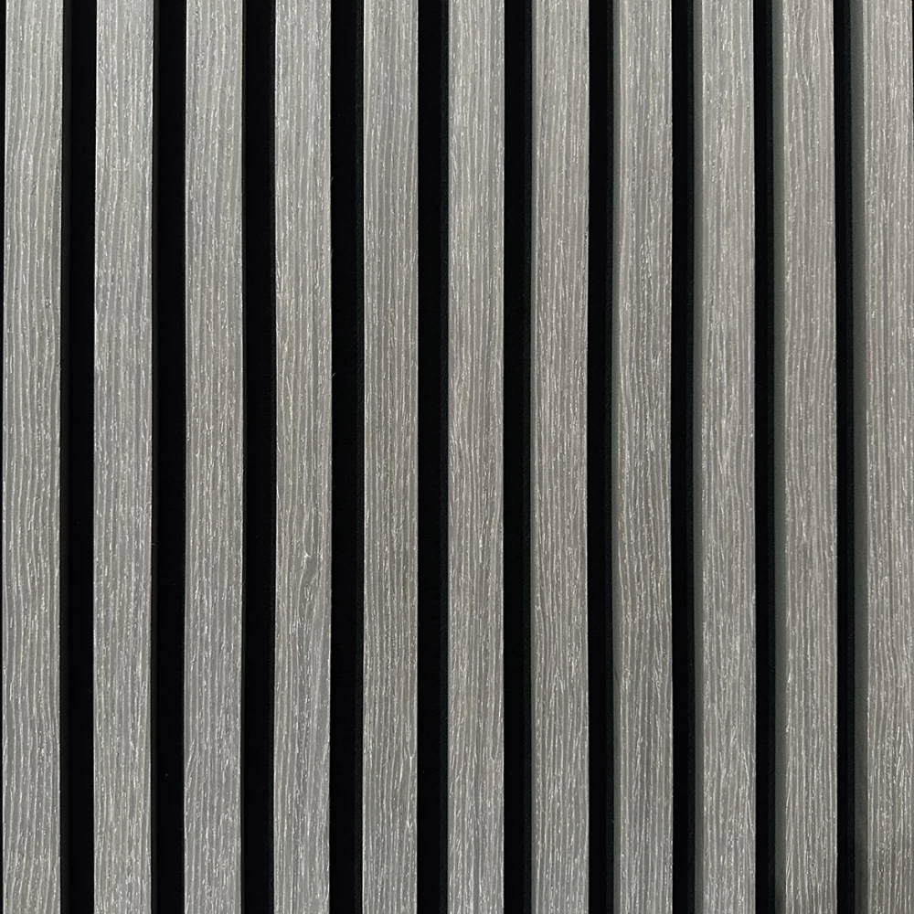 Panouri acustice - Panou acustic decorativ, gri inchis, model liniar 506S