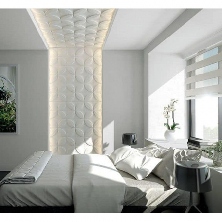 Profile Decorative Interior - Panou decorativ 3D interior poliuretan Arstyl 3D FLOWER