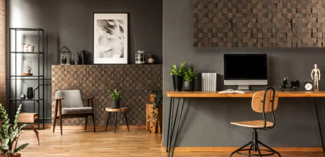 Panouri de Perete din Lemn - Panou decorativ perete din lemn Quadro Mini 1
