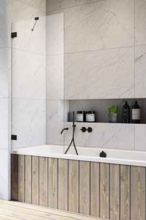 Paravane pentru cazi de baie - Paravan Cada Essenza Pro 6 PNJ II - Negru