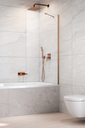 Paravane pentru cazi de baie - Paravan Cada IDEA 6 PNJ II – Cupru Periat