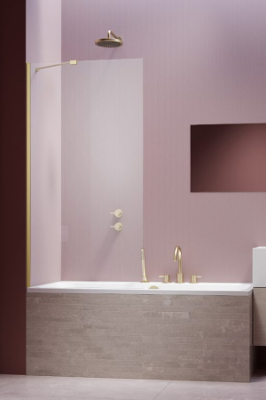 Paravane pentru cazi de baie - Paravan Cada IDEA 6 PNJ II – Auriu periat