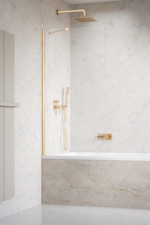 Paravane pentru cazi de baie - Paravan Cada IDEA 6 PNJ II – Auriu