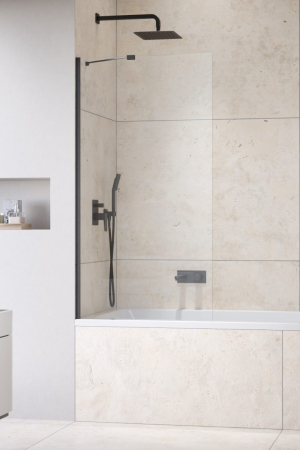 Paravane pentru cazi de baie - Paravan Cada IDEA 6 PNJ II – Gun Metal Periat