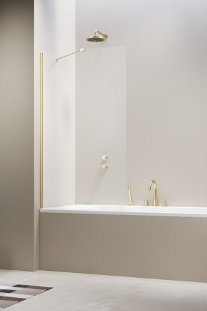 Paravane pentru cazi de baie - Paravan CADA - MODO NEW PNJ II - Auriu pal periat