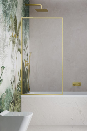 Paravane pentru cazi de baie - Paravan Cada Modo F SL - Auriu