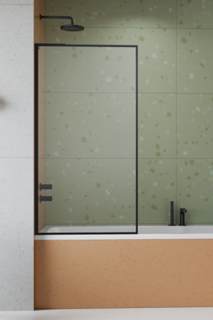 Paravane pentru cazi de baie - Paravan Cada Modo F SL - Negru