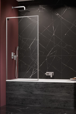 Paravane pentru cazi de baie - Paravan Cada Modo F SL - Nichel Periat