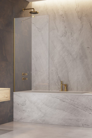 Paravane pentru cazi de baie - Paravan CADA - MODO NEW PNJ II - Auriu