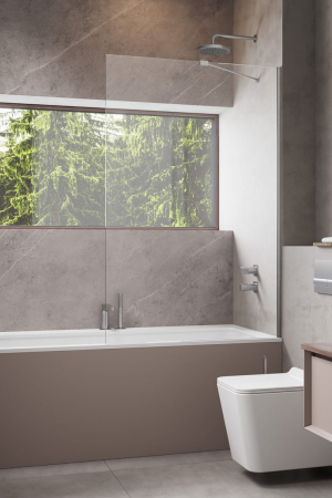 Paravane pentru cazi de baie - Paravan CADA - MODO NEW PNJ II - Nichel Periat