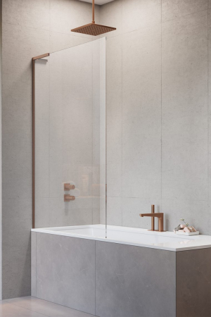 Paravane pentru cazi de baie - Paravan Cada - MODO SL PNJ II – Cupru Periat