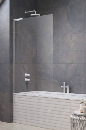 Paravane pentru cazi de baie - Paravan Cada - MODO SL PNJ II – Alb