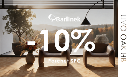 Parchet VINIL SPC - COLECTIA LIVING - Parchet Stejar Livo Herringbone