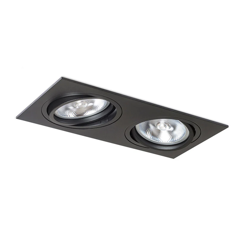 Corpuri de iluminat incastrate - PASADENA G53 SQ II - Lumină dreptunghiulară incastrata
