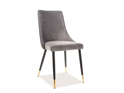 Scaune living - Scaun Piano Velvet Gri – l44 x A45 x H92 cm
