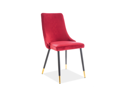 Scaune living - Scaun Piano Velvet Rosu – l44 x A45 x H92 cm