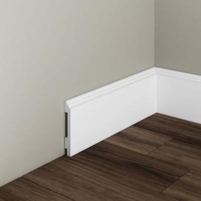 Polimer rigid - Plinta S18 - 9.6x1.5x200 cm