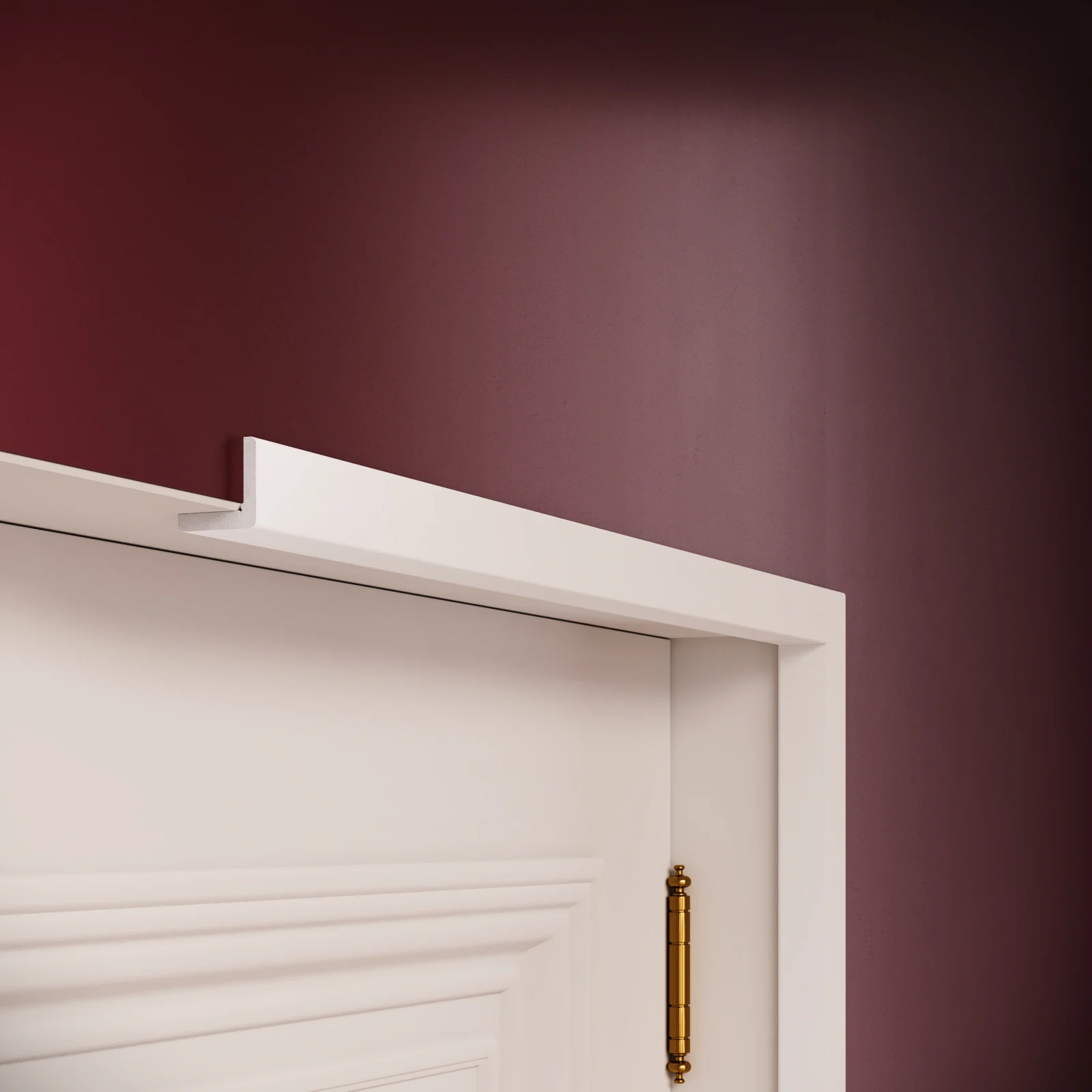 Brauri de perete - Profil de colt B9 - 2.2x2.2x200 cm