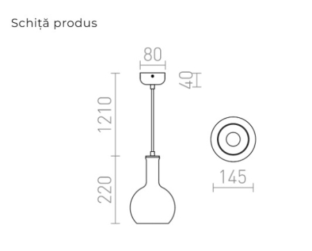 PULIRE RD - Corp de iluminat suspendat [2]