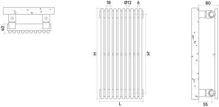 RADIATOR ARPA 12 VERTICAL [3]
