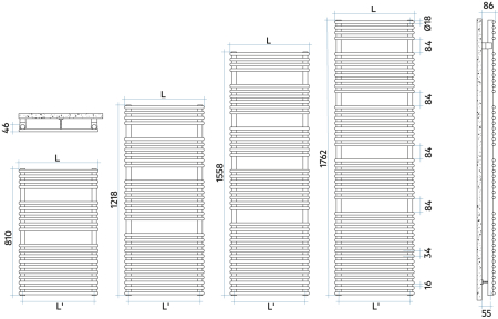 RADIATOR FLAUTO CROMAT [4]
