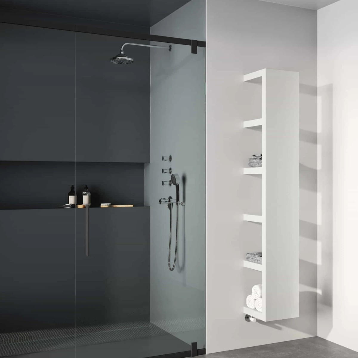 Radiatoare Decorative Baie - RADIATOR QUADRAQUA