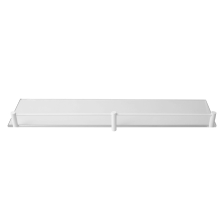 Colectia Mensole - Raft de perete cu sticlă ICY ALB MAT MENSOLE 06550966, 50 cm
