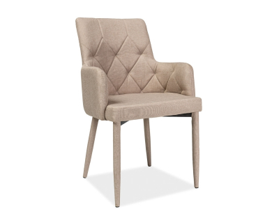 Scaune - Scaun Ricardo Stofa Beige -  l50 x A44 x H88 cm