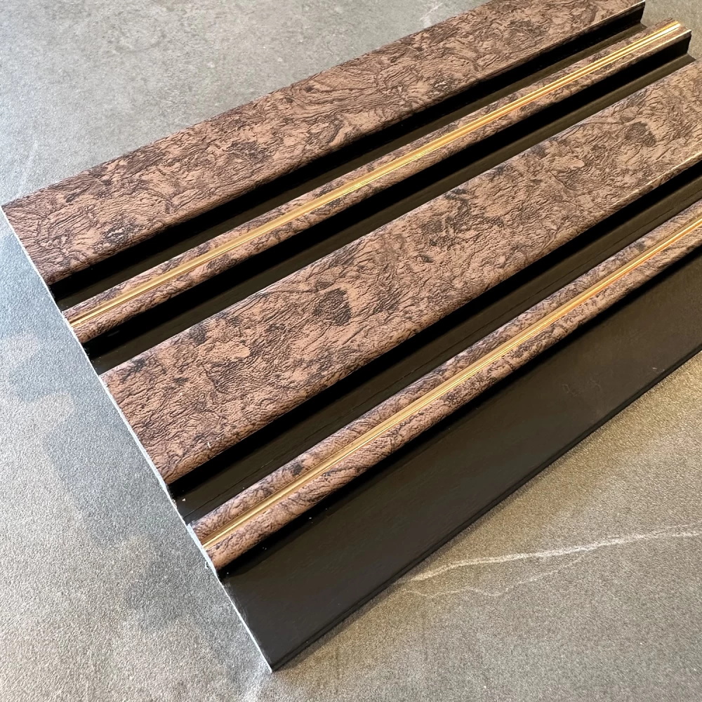 Riflaj decorativ interior, stil elegant -  2900 mm × 130 mm × 12 mm [4]