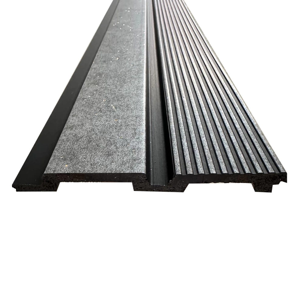 Riflaj decorativ negru cu gri, elegant, 120 mm [1]