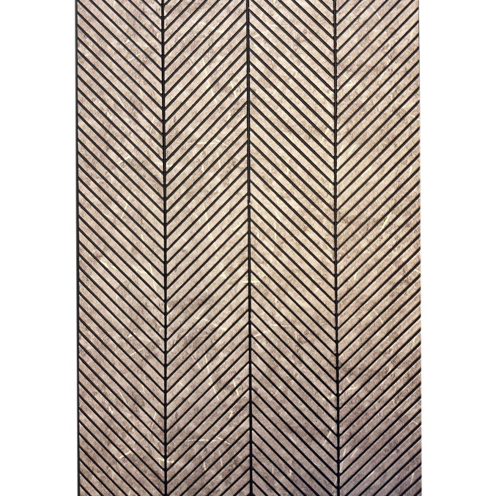 Riflaje decorative PVC - Riflaj decorativ satinat, in dungi, 2900 mm x 300 mm x 5 mm