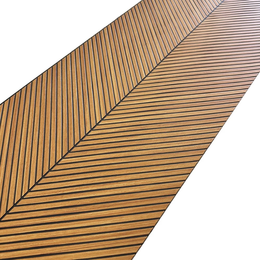 Riflaj decorativ imitatie stejar, flexibil, 2900 mm x 300 mm x 5 mm [2]